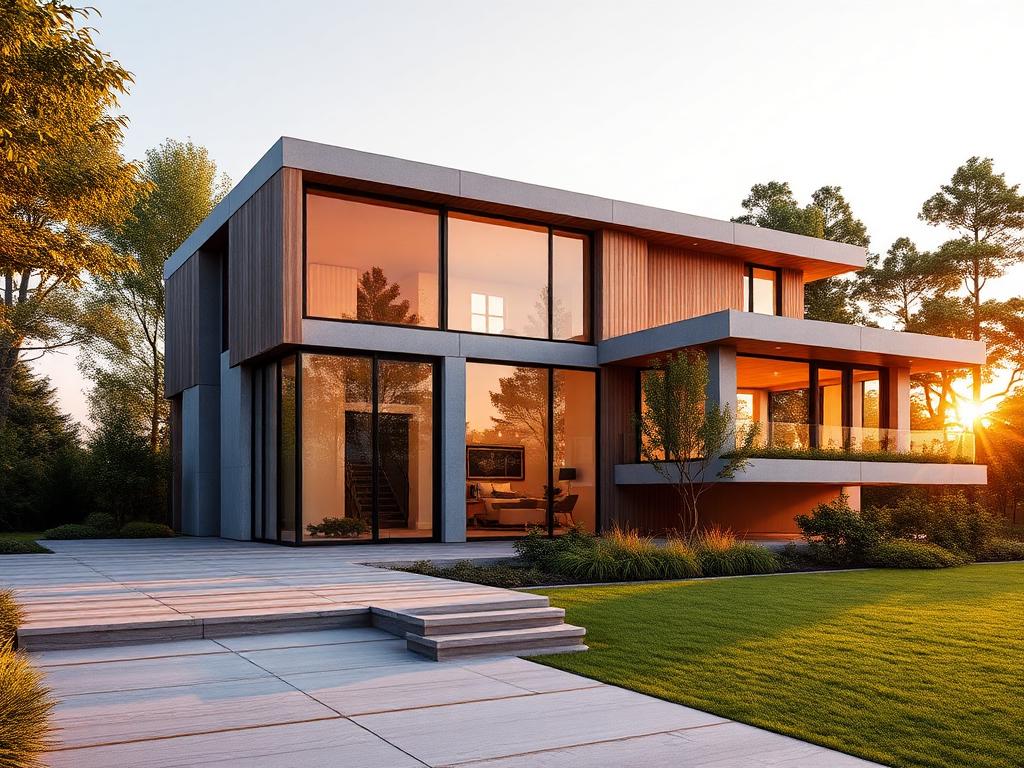 Modern villa · exterior